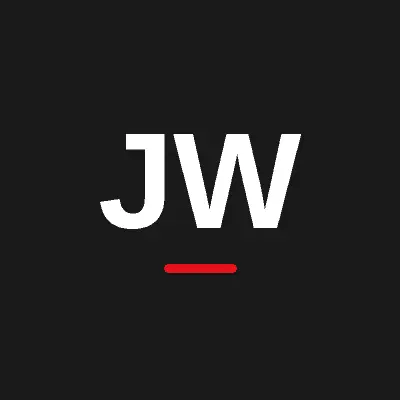 Monogram avatar with the initials JW for James W.