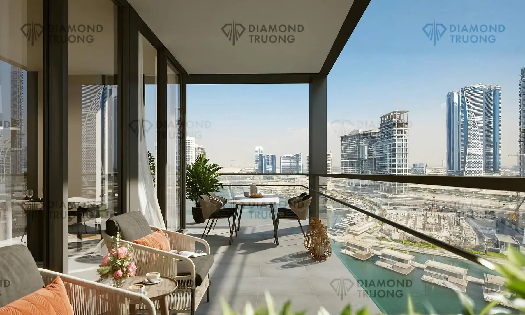 The Crestmark Balcony