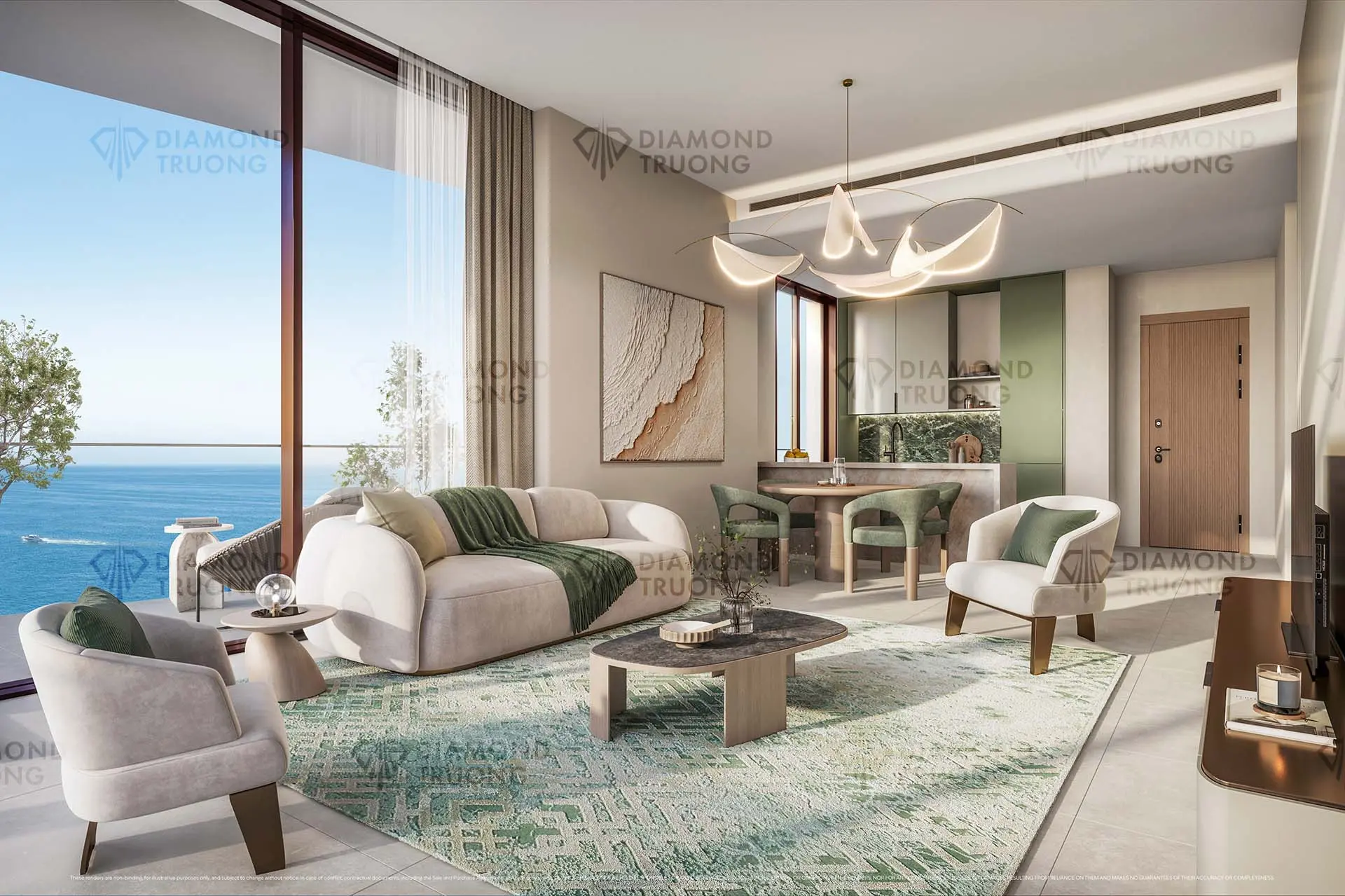 The Mural Living Area