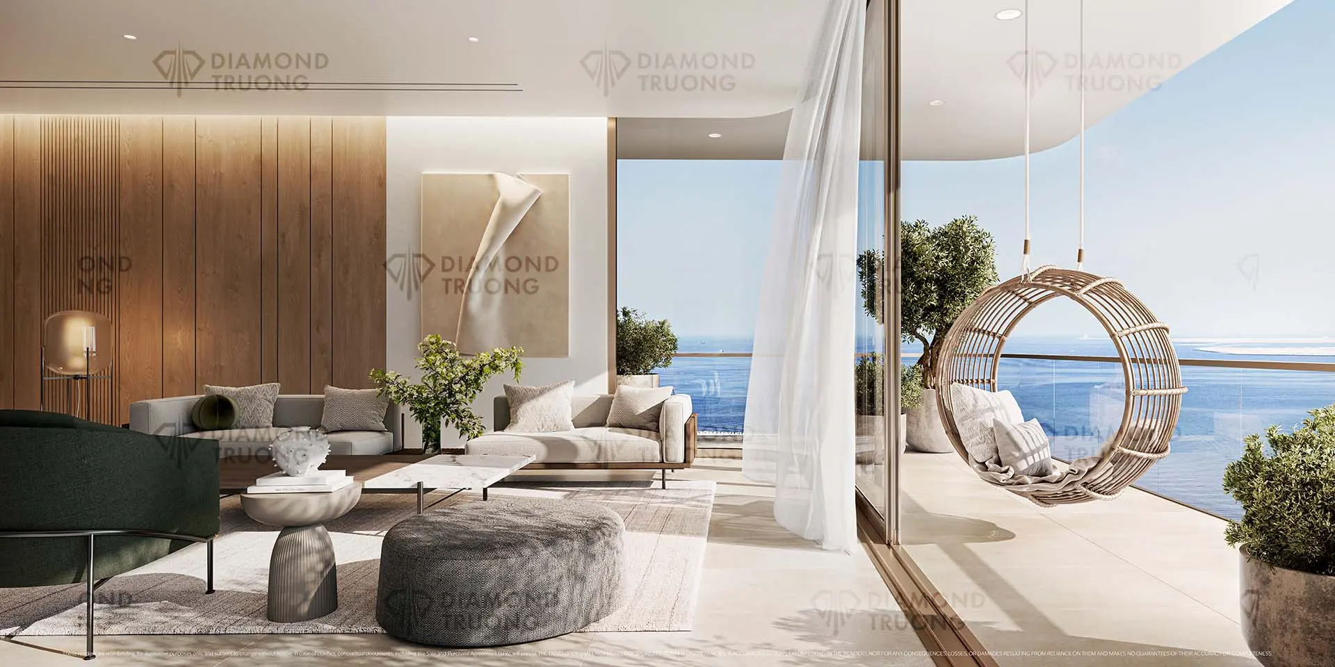 The Mural Living Area