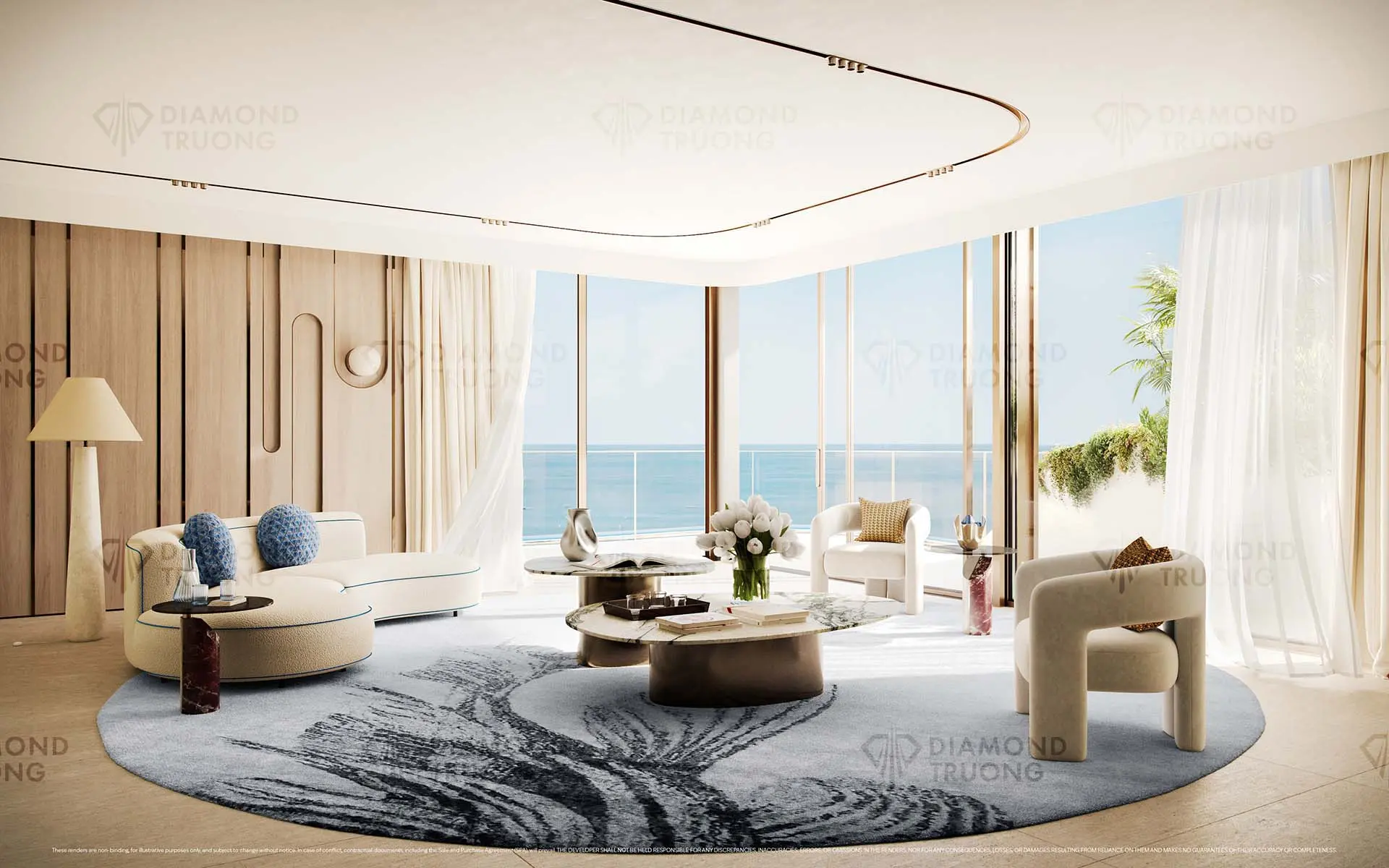 The Mural Living Area