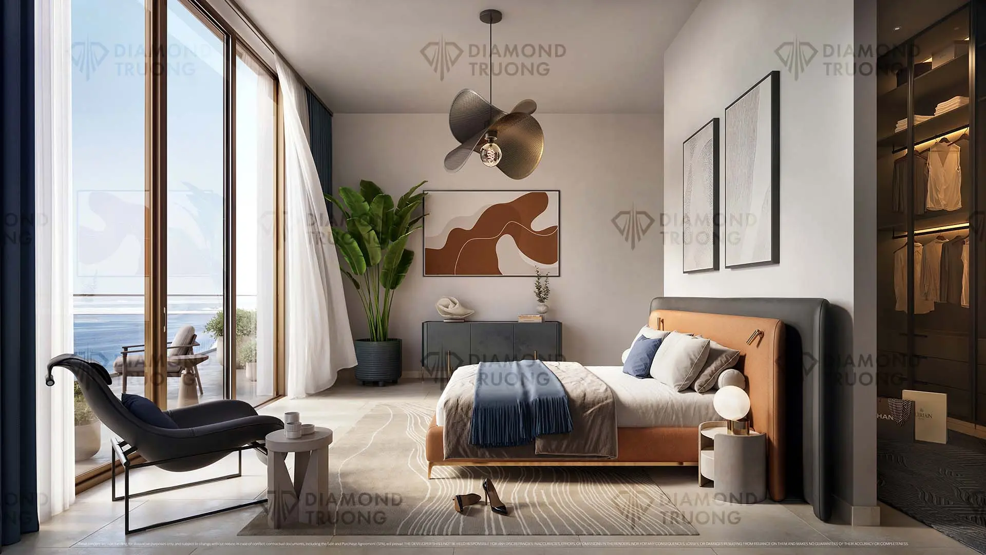The Mural Master Bedroom