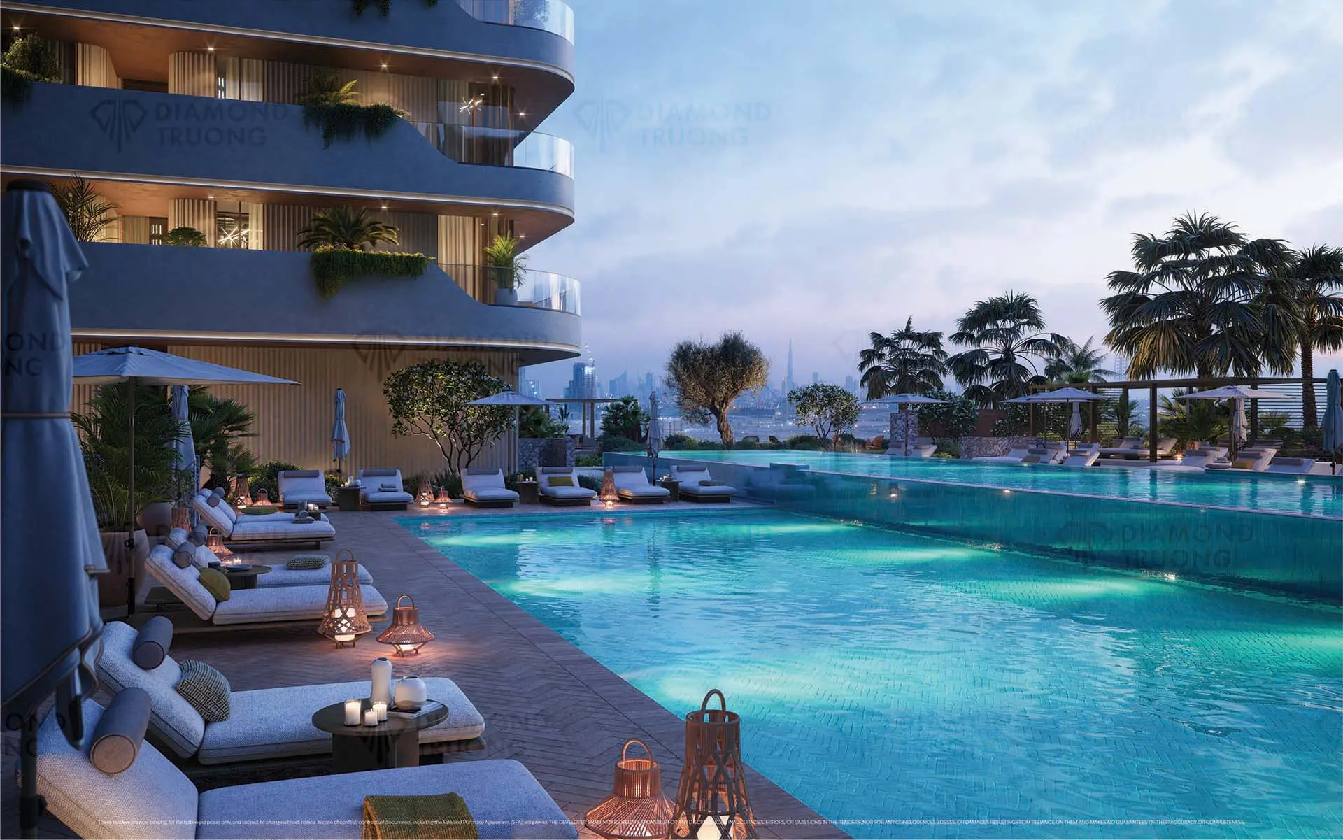 The Mural Pool Area
