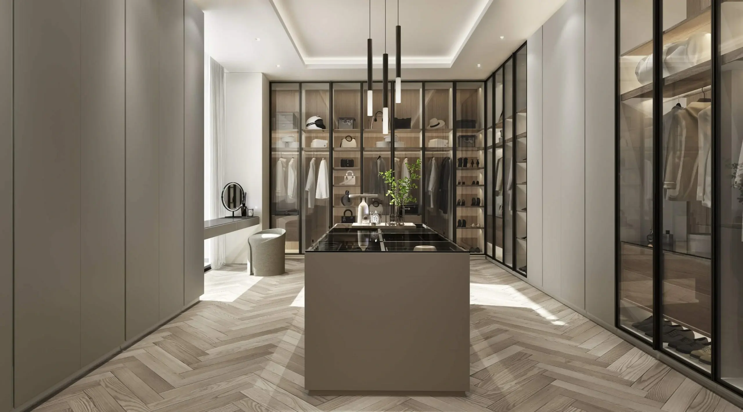 The Sanctuary Closet Area