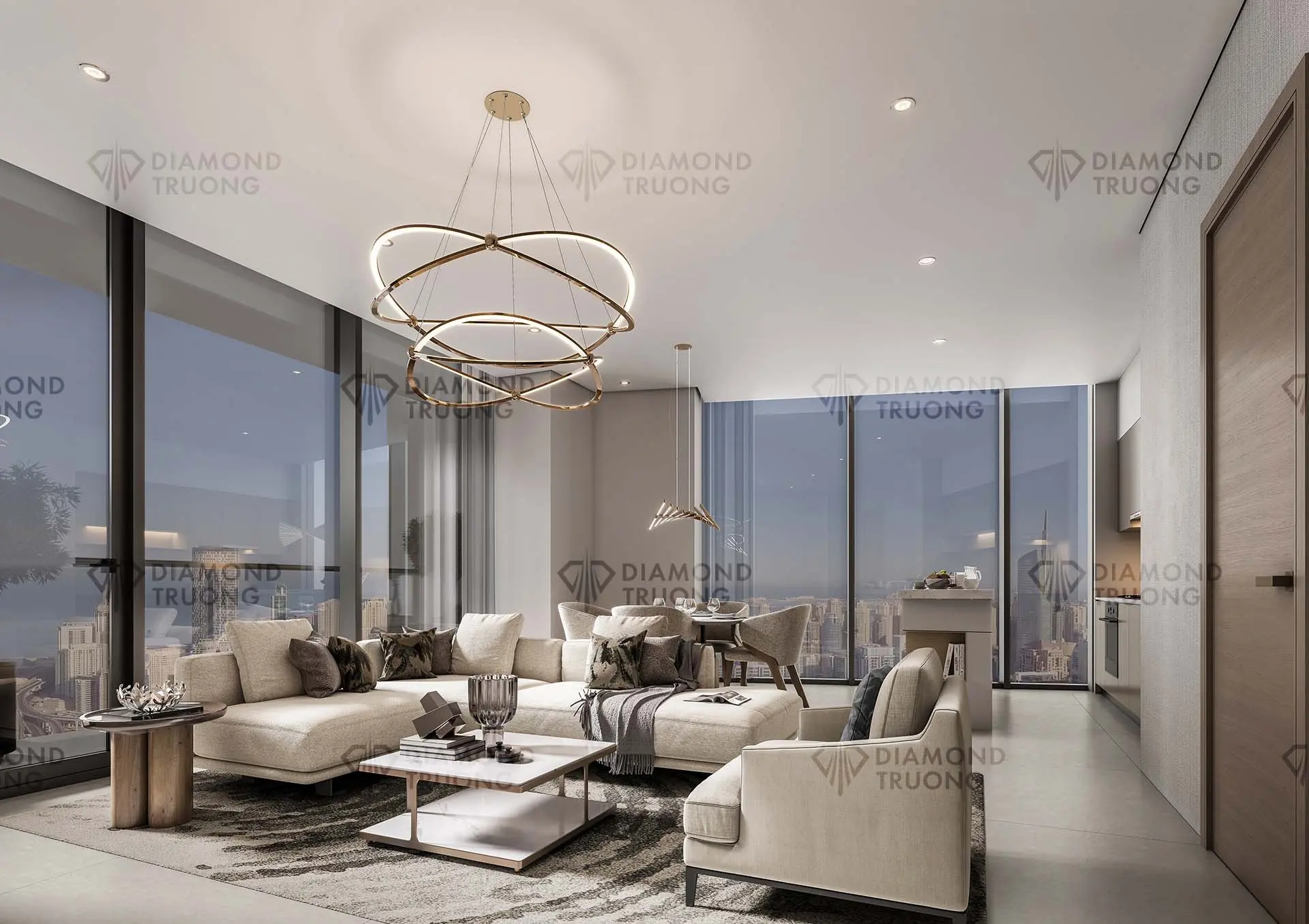 The Serene Living Area