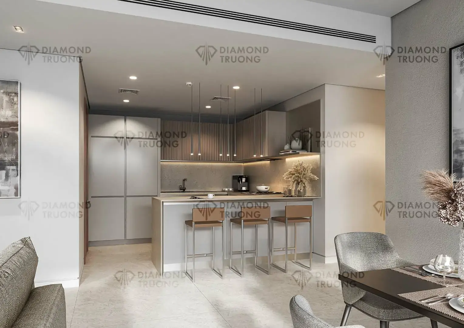 Verde Kitchen Area