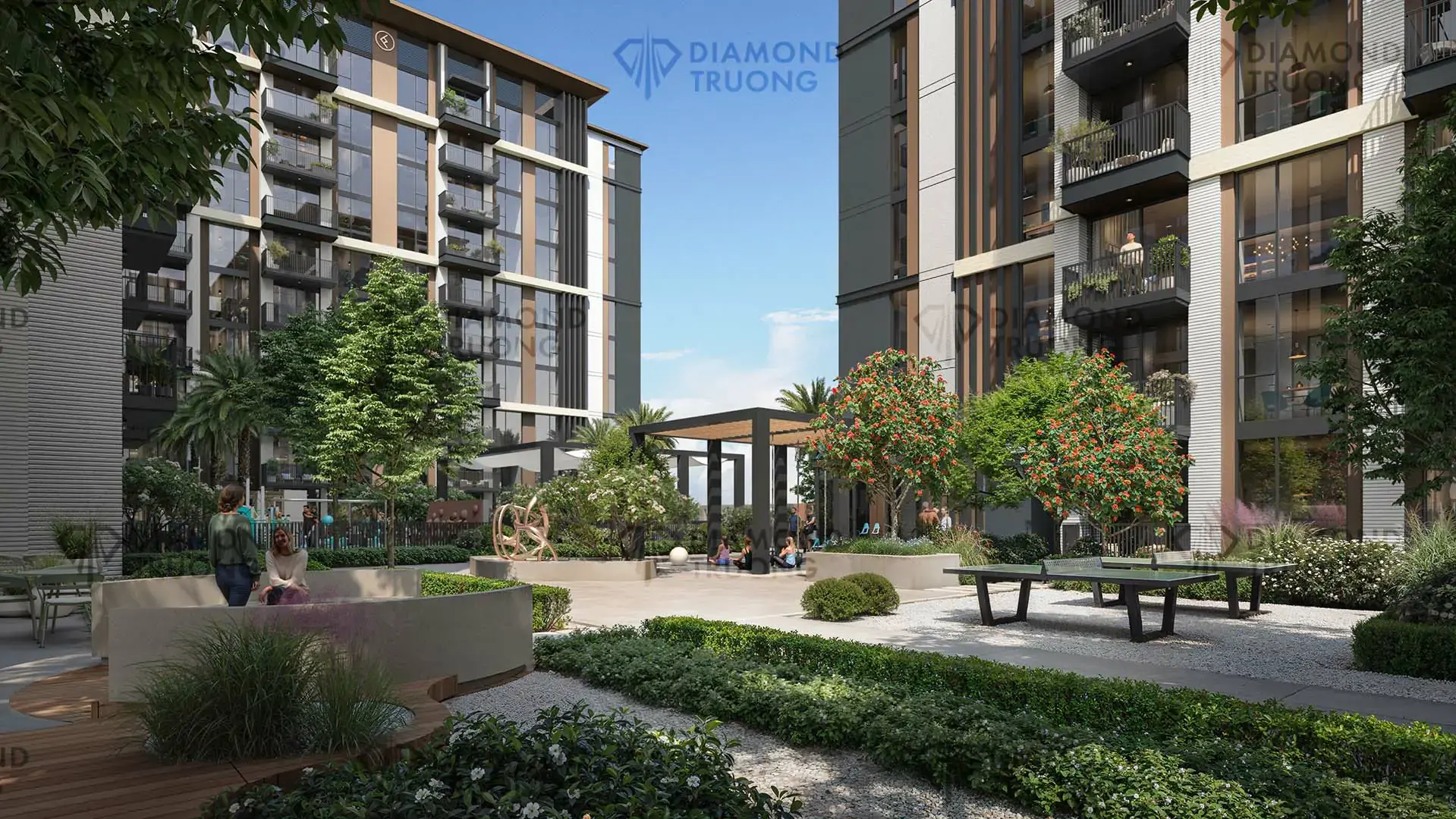 Windsor House garden Area